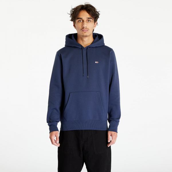 Mikina Tommy Jeans Regular Fleece Hoodie Twilight Navy M