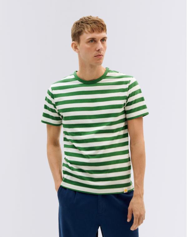 Tričko Thinking MU Green Stripes T-Shirt MULTICOLOR