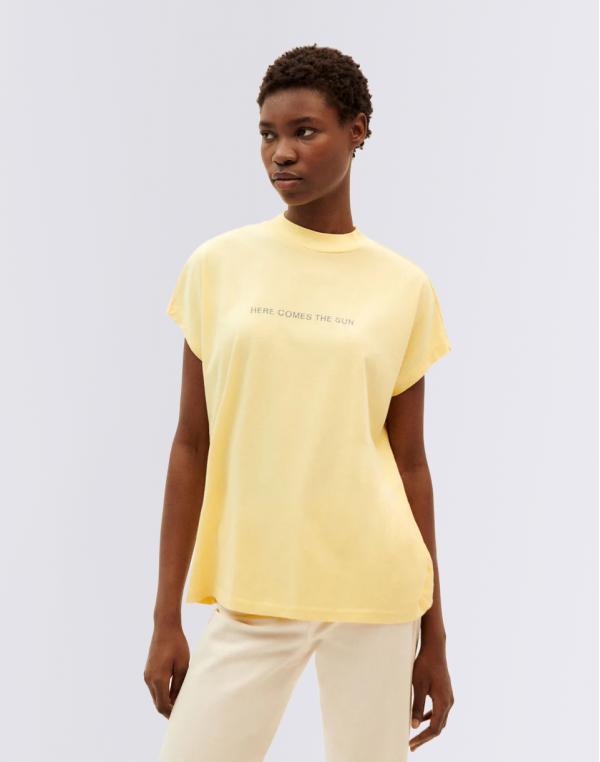 Tričko Thinking MU Heres Comes The Sun Lemon T-Shirt LEMON