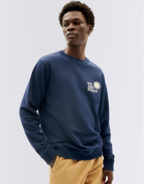 Thinking MU We Are Ready Navy Sweatshirt XL