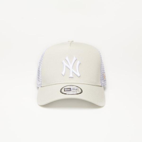 Kšiltovka New Era 9Forty MLB League New York Yankees AF Essential Trucker White Universal