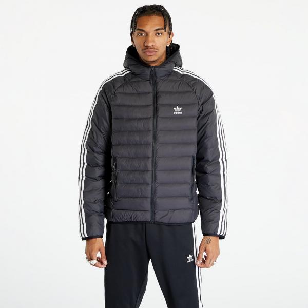Bunda adidas Originals Pad Hooded Puff Jacket Black/ White M