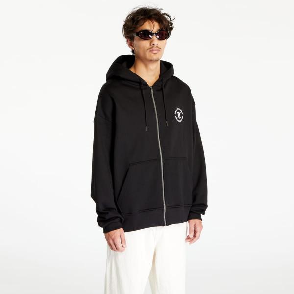Mikina Daily Paper Ezar Zip Hoodie Black XS