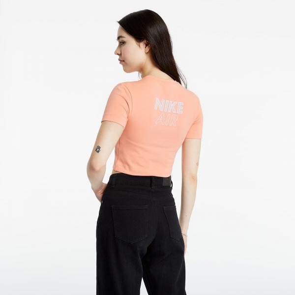 Nike Sportswear Air Top Crop Crimson Bliss/ White