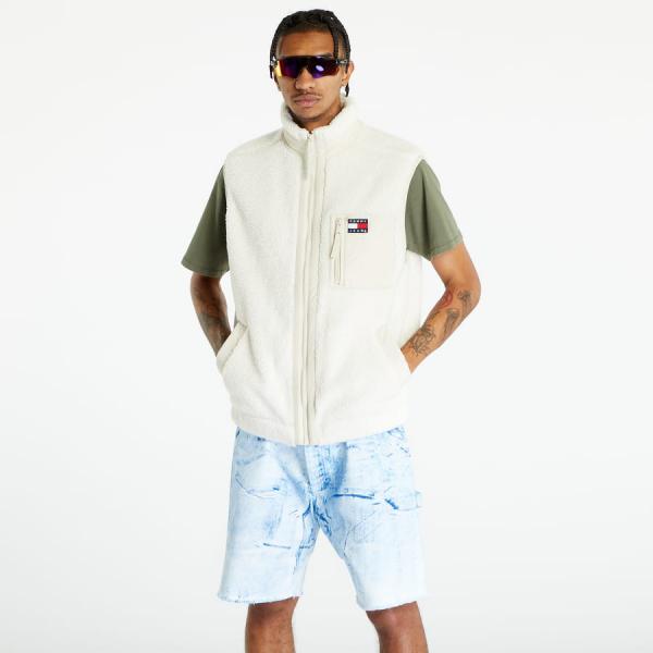 Vesta TOMMY JEANS Tjm Mix Media Sherpa White M