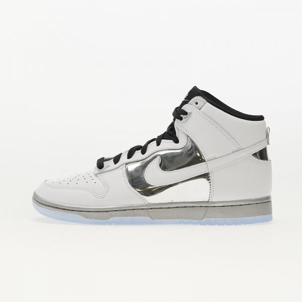 Tenisky Nike W Dunk High SE White/ White - Mettalic Silver EUR 36