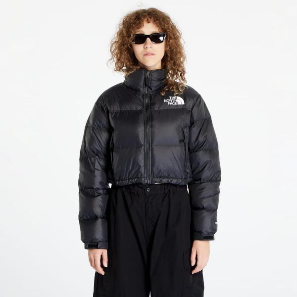 Bunda The North Face W Nuptse Short Jacket TNF Black/ TNF White M