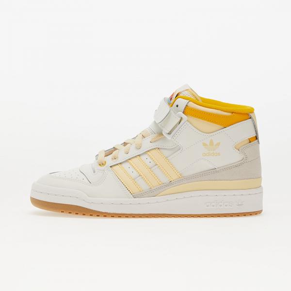 Tenisky adidas Forum Mid Cloud White/ Easy Yellow/ Creme Yellow EUR 44