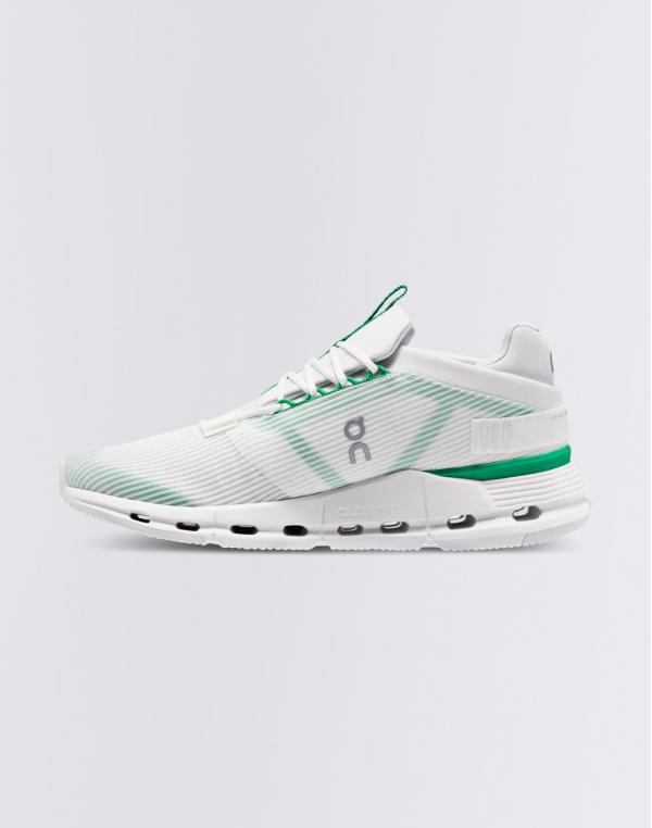 On Cloudnova Void Undyed-White/Mint 42
