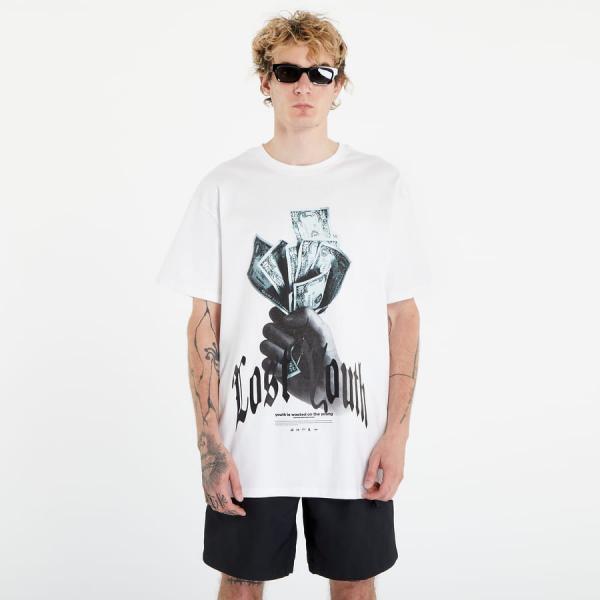 Tričko Lost Youth Tee Money V.1 White XL