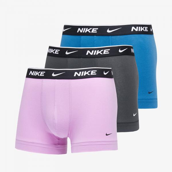 Boxerky Nike Dri-FIT Trunk 3-Pack Multicolor S