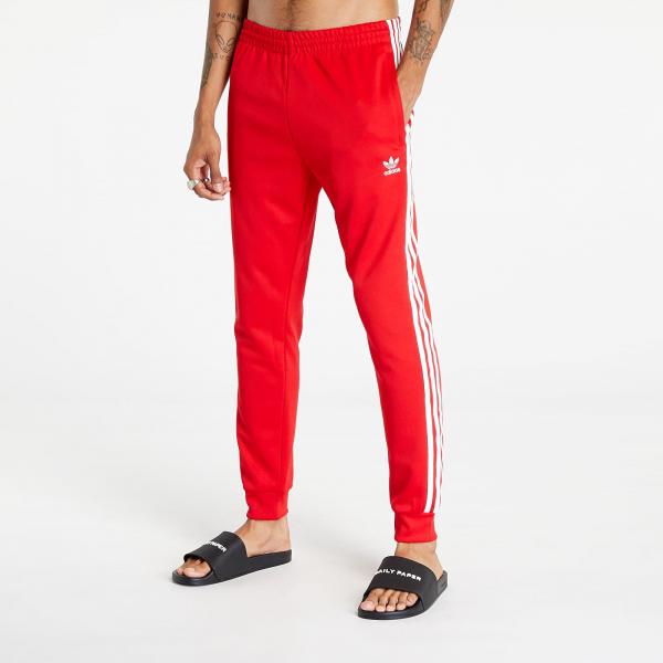 Tepláky adidas Originals Adicolor Classics Sst Track Pant Better Scarlet/ White XL
