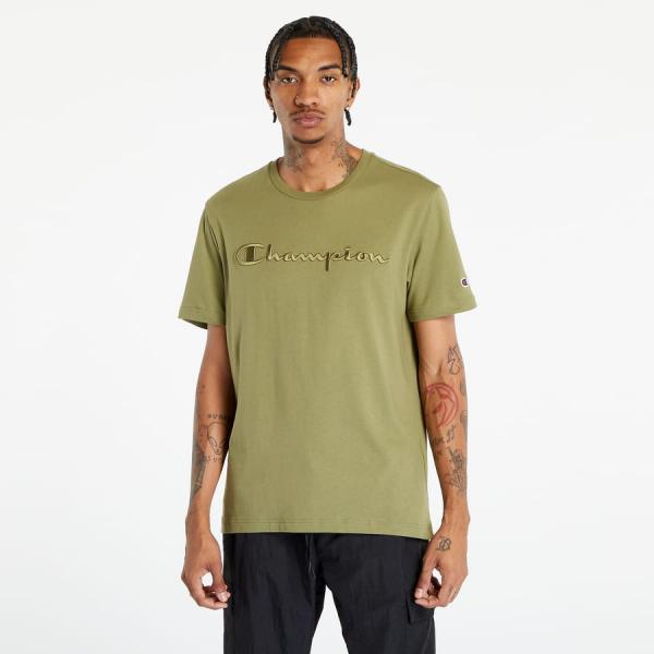 Tričko Champion Crewneck T-Shirt Khaki M