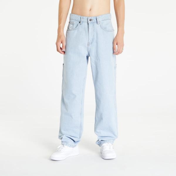 Kalhoty Karl Kani Retro Baggy Workwear Denim Light Blue W30