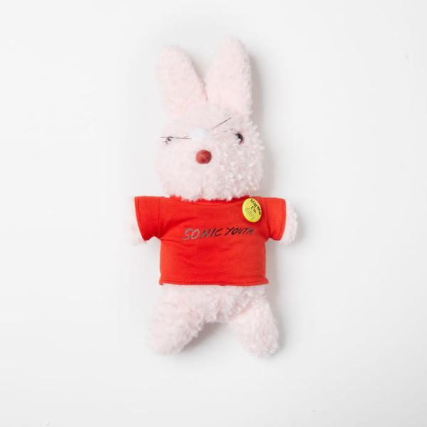 PLEASURES Bunny Fuzzy Animal Pink