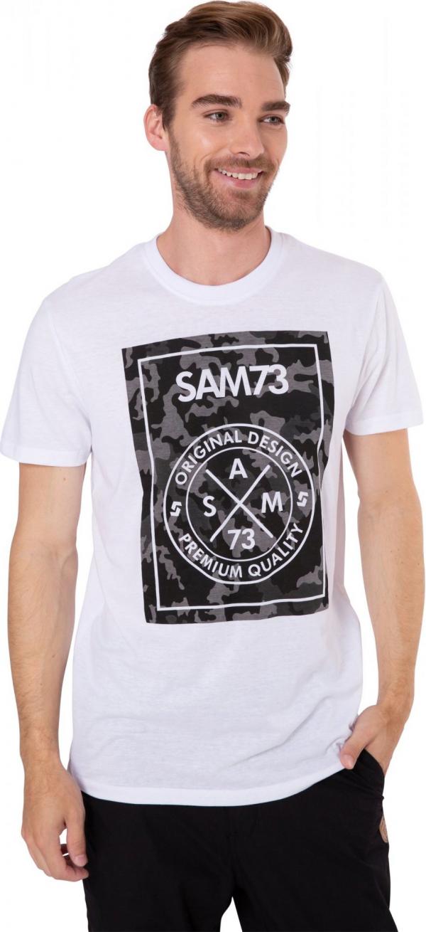 SAM 73 Pánské triko SCOTT Bílá