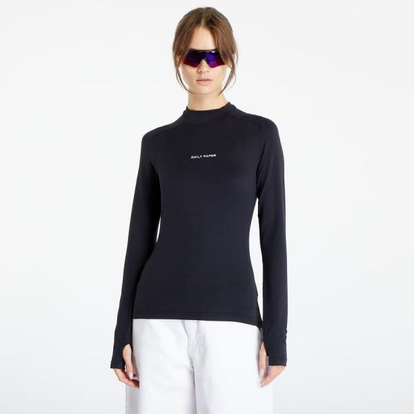 Tričko Daily Paper Esosa Longsleeve T-Shirt Black XS