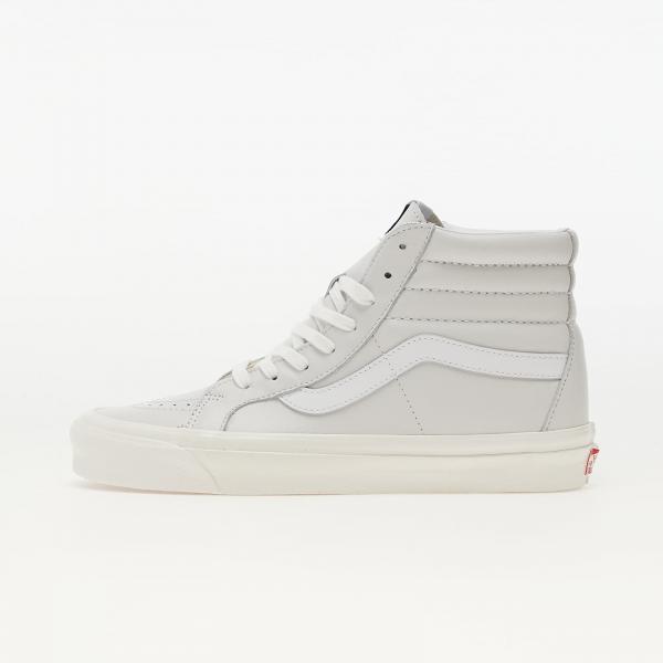 Vans Sk8-Hi 38 DX (Anaheim Factory) True White Leather