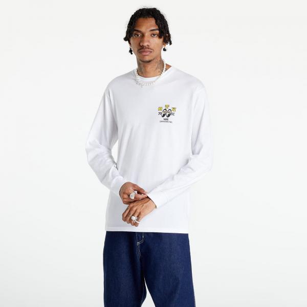 Vans Mooneyes Long Sleeve Tee White