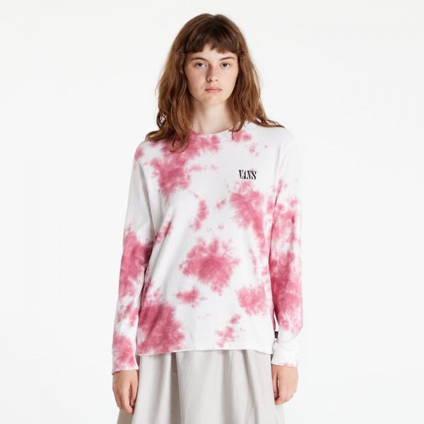 Vans Oval Wash LS BFF Wine T-Shirt Pink/ White