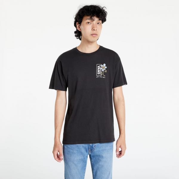 Vans Trippy Grin Floral SS T-Shirt Black