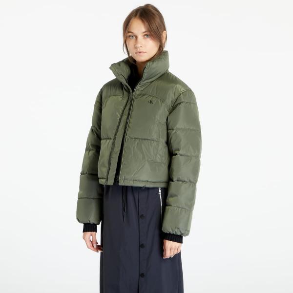 Bunda CALVIN KLEIN JEANS Non Down Cropped Puf Green XL