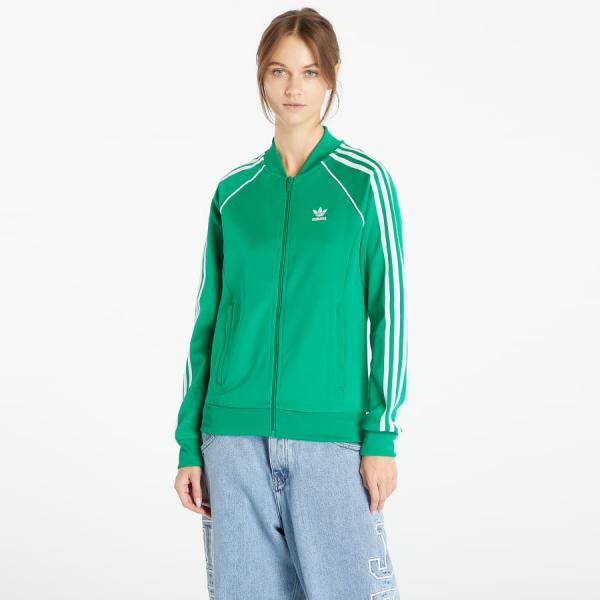 Mikina adidas Sustainability Classic Track Top Green M