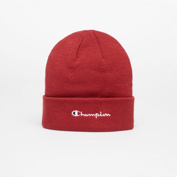Čepice Champion Beanie Cap Red Universal