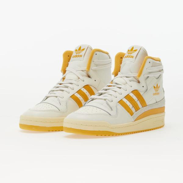 Tenisky adidas Originals Forum 84 Hi Off White/ Preloved Yellow/ Easy Yellow EUR 44 2/3