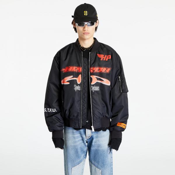 Bomber HERON PRESTON Ex-Ray Nylon Bomber Black/ Red S