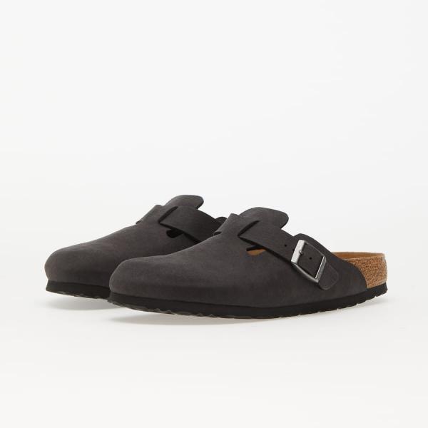 Tenisky Birkenstock Boston Micro Fibre Desert Dust Black EUR 44