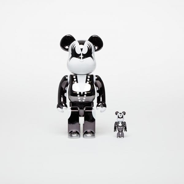 Medicom Toy BE@RBRICK KISS DEMON CHROME Ver. 100% & 400% Set