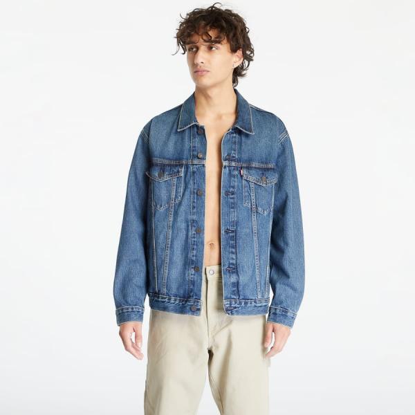 Bunda Levi's ® Relaxed Fit Trucker Jacket Med Indigo - Worn In M