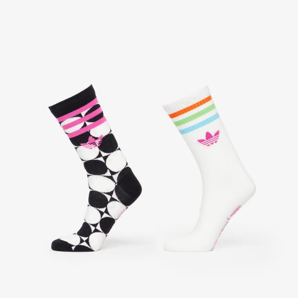 adidas Originals x RICH MNISI Pride Sock 2-Pack Black/ Off White