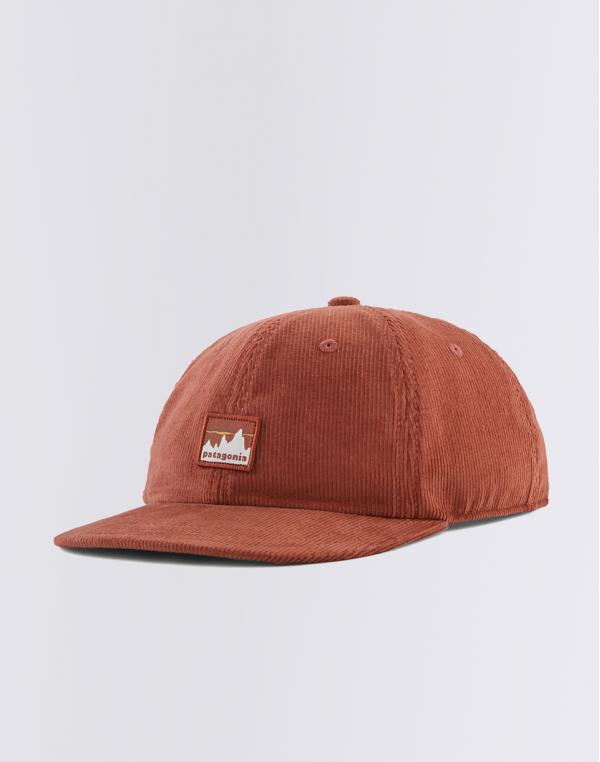 Patagonia Corduroy Cap Skyline: Burl Red