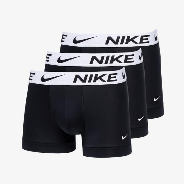 Boxerky Nike Dri-FIT Trunk 3-Pack Black XL