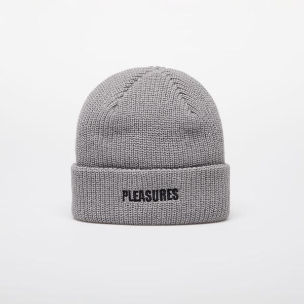 PLEASURES Everyday Beanie Grey