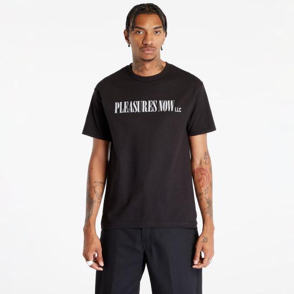 Tričko PLEASURES LLC Short Sleeve Tee Black S