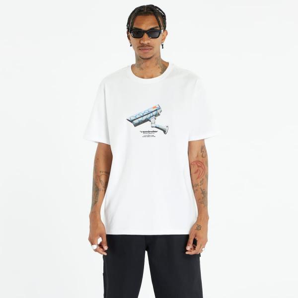 Tričko Urban Classics CCTV Oversize Tee White XL