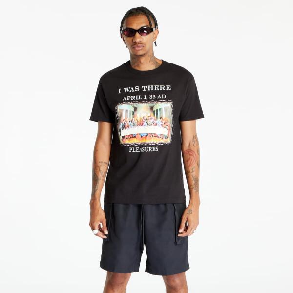 Tričko s krátkým rukávem PLEASURES Supper T-Shirt Black