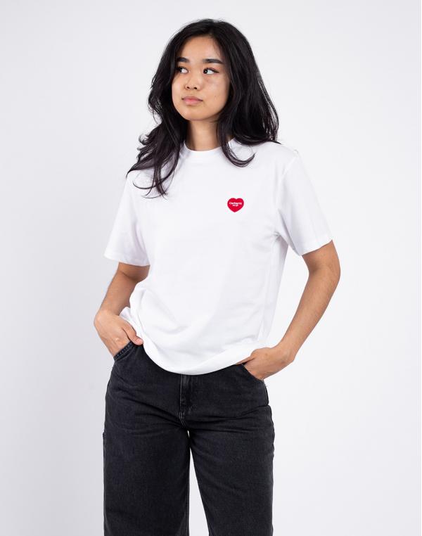 Tričko Carhartt WIP W' S/S Heart Patch T-Shirt White