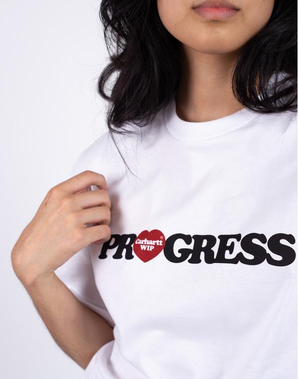 Tričko Carhartt WIP W' S/S I Heart Progress T-S White