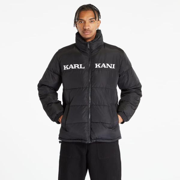 Bunda Karl Kani Retro Essential Puffer Jacket Black XXL