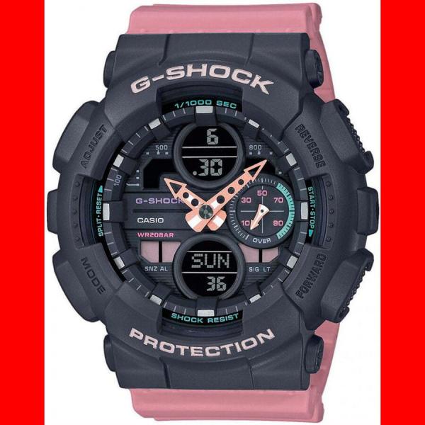Hodinky Casio G-Shock GMA S140-4AER Black/ Pink