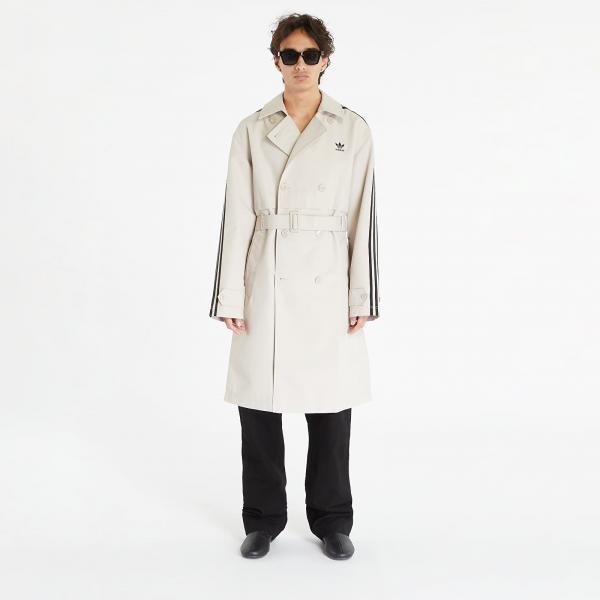 adidas 3-Stripe Coat Wonder Beige