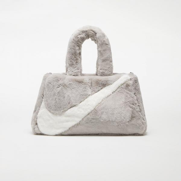 Nike Sportswear Faux Fur Tote Light Iron Ore/ Light Iron Ore/ Sail