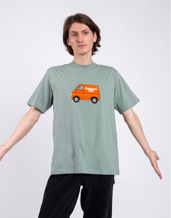 Tričko Carhartt WIP S/S Mystery Machine T-Shirt Glassy Teal
