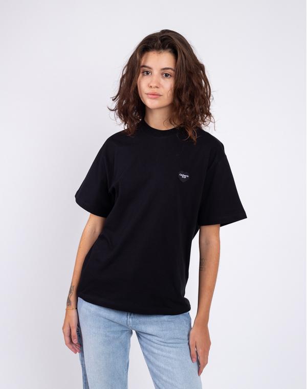 Tričko Carhartt WIP W' S/S Heart Patch T-Shirt Black