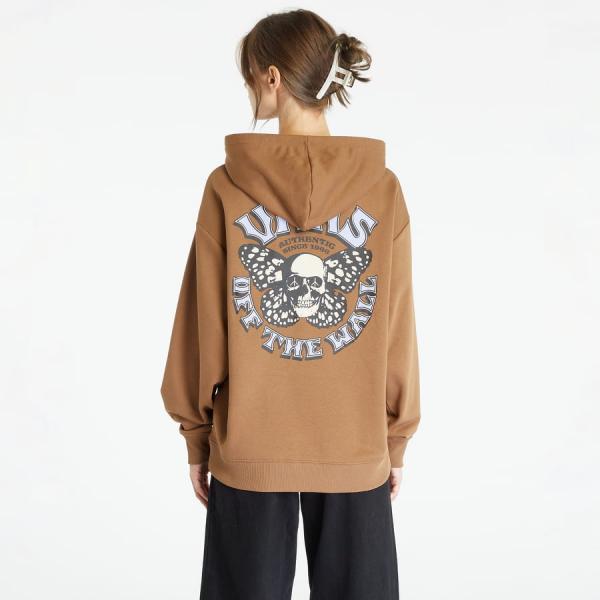 Mikina Vans Skullyfly Os Hoodie Sepia XS