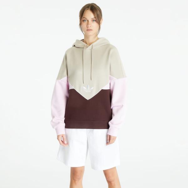 Mikina adidas Originals Hoodie Orchid Fuchsia/ Wonder Beige XS